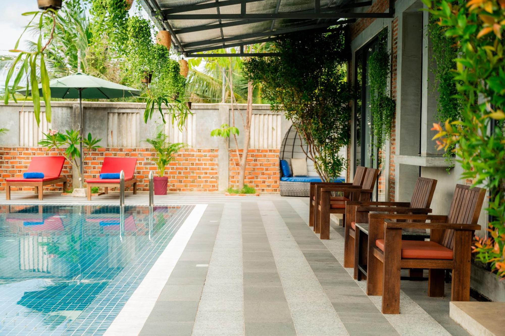 ホテル Kampot Sweet Boutique エクステリア 写真